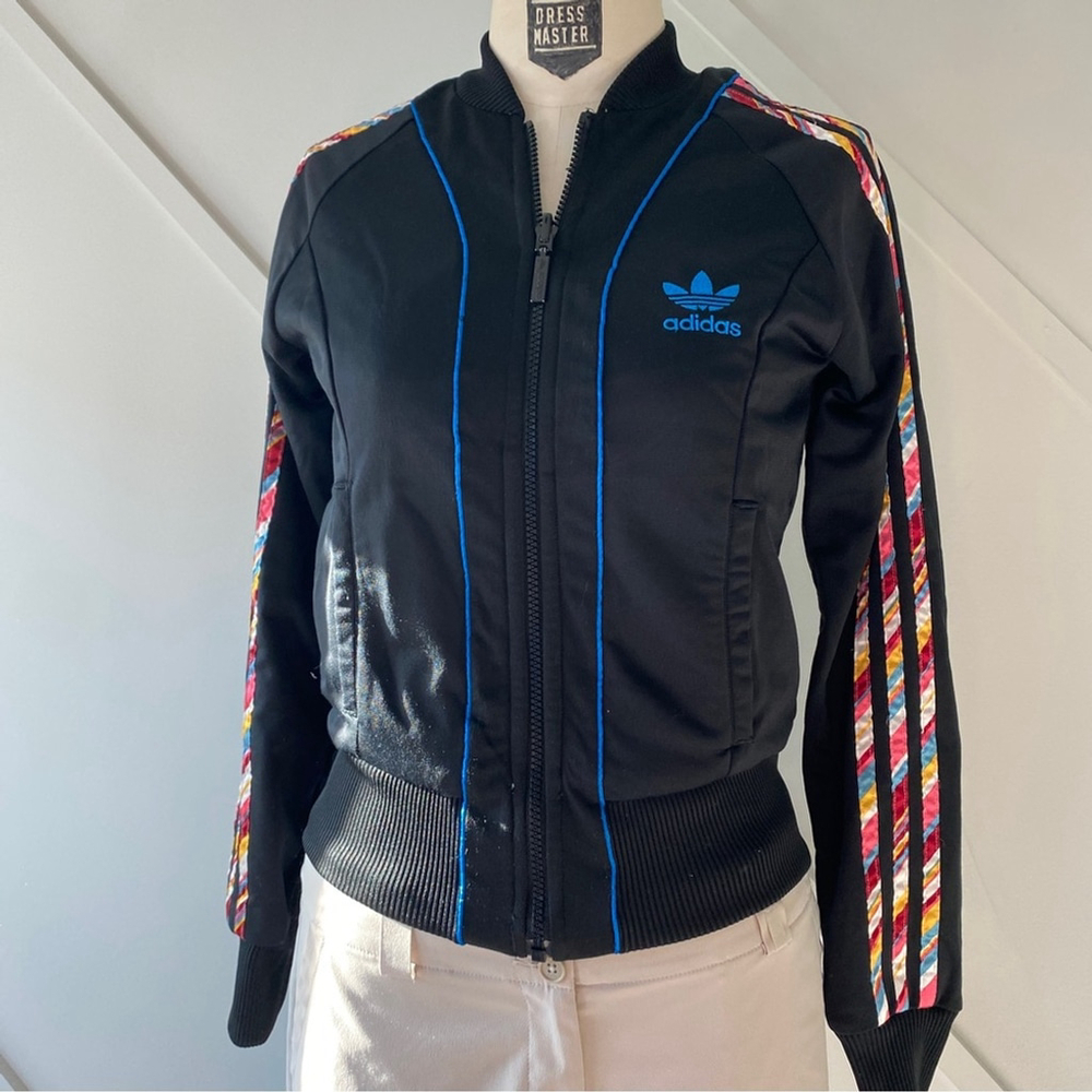 Adidas Multicolor Firebird Reversible 90s Track Jacket - XS